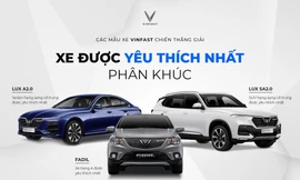VinFast Fadil thắng áp đảo giải 'Xe được yêu thích nhất phân khúc A'