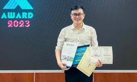 Đồ án công trình cao ốc độc đáo của nam sinh HUTECH giành giải Nhì giải thưởng Loa Thành 2024