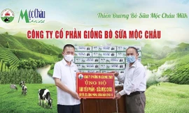 Mộc Châu Milk hỗ trợ hơn 50.000 sản phẩm sữa cho lực lượng tuyến đầu chống dịch Covid-19