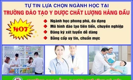 Tự tin theo đuổi nghề y dược tại ngôi trường y dược chính thống của Thủ đô