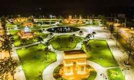 Khu kinh tế đêm Phú Thiên Kim mang phong vị xứ sở chùa vàng đến với cư dân TP. Đồng Xoài