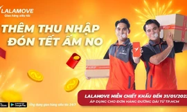 Lalamove khởi động chương trình ‘Miễn chiết khấu, đón Tết ấm no’ cho các đối tác tài xế tại TPHCM