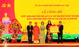 Nghề gốm Kim Lan là di sản văn hóa phi vật thể Quốc gia