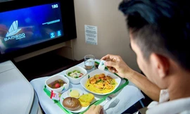 Thưởng thức ẩm thực trên không định hướng 5 sao của Bamboo Airways