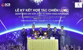 SCB ký kết hợp tác chiến lược với đại diện ngân hàng Kiraboshi tại Việt Nam