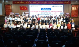 26 học viên hoàn thành Chương trình bồi dưỡng giáo viên tiếng Hàn đầu tiên tại miền Trung