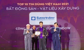 Eurowindow được vinh danh trong Top 10 Sản phẩm Tin dùng Việt Nam 2021