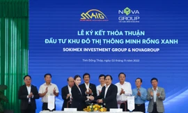 NovaGroup và Sokimex cam kết đầu tư, phát triển dự án khu đô thị BLUE DRAGON