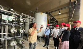 Công ty VWS gây bất ngờ cho đoàn doanh nhân quốc tế