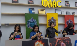 Học sinh thích thú khi được trải nghiệm tại chương trình MAAC Open day 2020