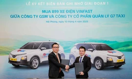 G7 mua 899 ô tô điện Vinfast từ Xanh SM - Triển khai dịch vụ taxi xanh