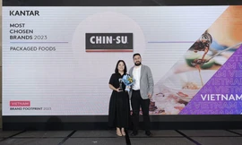 Chin-su tiếp tục thăng hạng trong báo cáo 'Dấu chân thương hiệu tại Việt Nam 2023'
