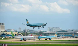 Cục Hàng không đề xuất áp giá sàn vé máy bay nội địa trong thời gian 12 tháng, bắt đầu từ ngày 1/11 tới. Ảnh minh họa.