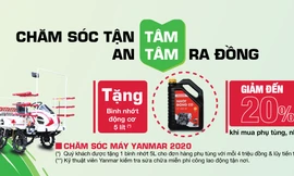 Chiến dịch chăm sóc máy YANMAR 2020: sửa chữa tận nhà miễn phí hoàn toàn công sửa chữa, ứng dụng công nghệ 4.0