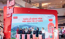 Nam Ngư đồng hành cùng bà con nông dân phát triển kinh tế địa phương, nâng tầm đặc sản tỏi Lý Sơn