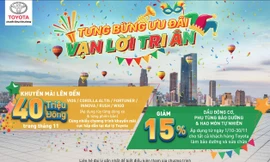 Năm mẫu xe Toyota nhận ưu đãi khủng trong tháng 11