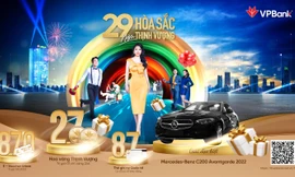 Trúng ngay ô tô Mercedes khi tham gia tiệc sinh nhật 29 tuổi của VPBank