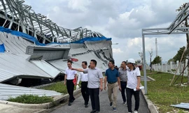 Bảo Minh tạm ứng bồi thường cho khách hàng sau cơn bão số 3