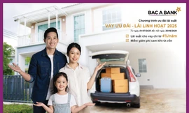 Bac A Bank: Lãi vay chỉ từ 4,0%/năm với chương trình 'vay ưu đãi - lãi linh hoạt 2025'