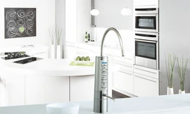 Máy lọc nước ion kiềm Panasonic TK-AB50 đột phá công nghệ tinh giản thiết kế