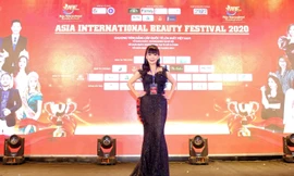 Doanh nhân Phạm Bích Thủy trong vai trò Ban tổ chức cuộc thi