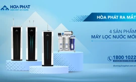 Điện máy gia dụng Hòa Phát ra mắt thêm nhiều sản phẩm máy lọc nước mới
