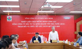 SCIC thăm hỏi và làm việc với Tổng Công ty Cổ phần Bảo Minh nhân dịp đầu Xuân Quý Mão 2023