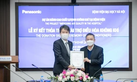 Panasonic khởi động dự án 'Nâng cao chất lượng không khí tại bệnh viện'