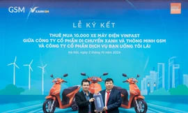 'Bạn Uống Tôi Lái' mua và thuê thêm 10.000 xe máy điện VinFast từ GSM