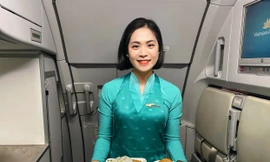 Vietnam Airlines đưa đặc sản cam Xã Đoài lên các chuyến bay
