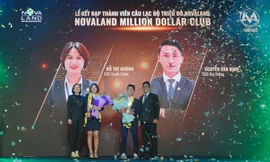 Lễ kết nạp thành viên đầu tiên của Câu lạc bộ triệu đô Novaland