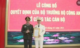 Bổ nhiệm phó giám đốc Công an tỉnh Nghệ An