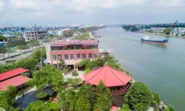 Không gian xanh mát của khu du lịch sinh thái Lưu Gia Trang