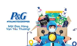 “Một đơn hàng, Vạn yêu thương” - P&G Việt Nam tặng 10.000 phần quà đến các shipper