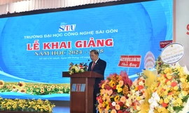 Trường ĐH Công nghệ Sài Gòn long trọng tổ chức Lễ khai giảng năm học 2024-2025