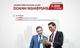 70.000 tỷ đồng và 150 triệu USD cho các gói tín dụng ưu đãi dành riêng cho doanh nghiệp