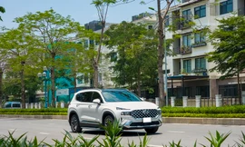 Hyundai Santa Fe xứng danh mẫu SUV dành cho gia đình hiện đại