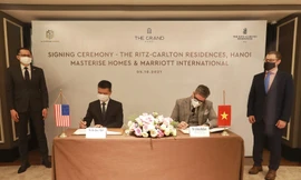 Masterise Homes và Marriott International mang khu căn hộ hàng hiệu đến Hà Nội