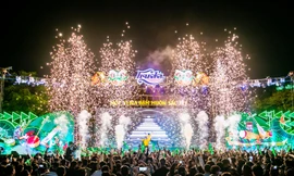 Các tiết mục được dàn dựng vô cùng công phu đã đem tới những giây phút thăng hoa cho các khán giả.