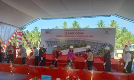 Trungnam Group tặng trường học 60 tỷ cho huyện nghèo ở Bến Tre 