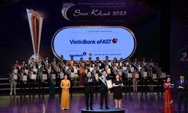 Ngân hàng số cho doanh nghiệp của VietinBank được vinh danh Sao Khuê 2023