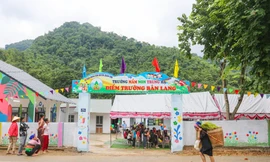 Gần 45 tấn vật liệu tái chế góp phần xây dựng ngôi trường mầm non xinh đẹp 