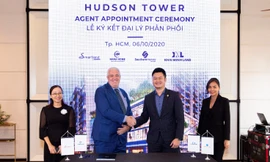 City Garden Thủ Thiêm ký kết hợp tác với 4 nhà phân phối lớn cho HUDSON Tower