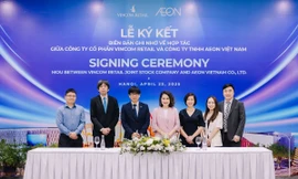 Vincom Mega Mall Ocean City gây bất ngờ với sự hiện diện của Trung tâm Bách hóa tổng hợp & Siêu thị AEON