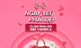 Lazada dành tặng phái đẹp hàng triệu ưu đãi hấp dẫn mừng ngày 8/3