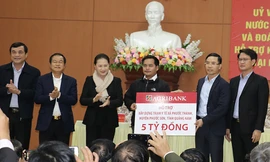 Agribank ủng hộ 5 tỷ đồng khắc phục hậu quả lũ lụt tại huyện Phước Sơn, tỉnh Quảng Nam