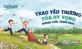 CapitaLand hỗ trợ 1 tỷ đồng qua chiến dịch “Trao yêu thương, Tỏa hy vọng” 