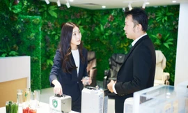 Đại diện Panasonic ấn tượng mạnh với Trung tâm trải nghiệm máy lọc nước ion kiềm 