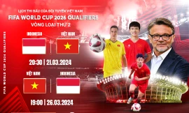 Xem trận đối đầu giữa ĐT Việt Nam và ĐT Indonesia ở đâu?