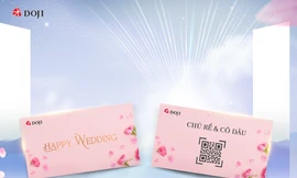 Thiệp cưới chất lừ thời 'QR Code' cho cặp đôi thời thượng 